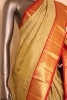 Zari Checks Kanjeevaram Silk Saree